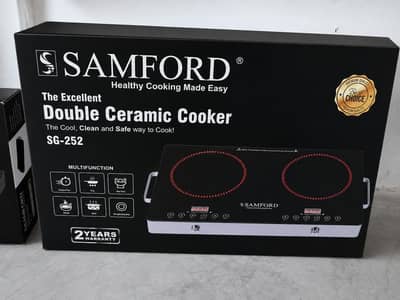 SAMFORD Double Ceramic Cooker SG-252 – New