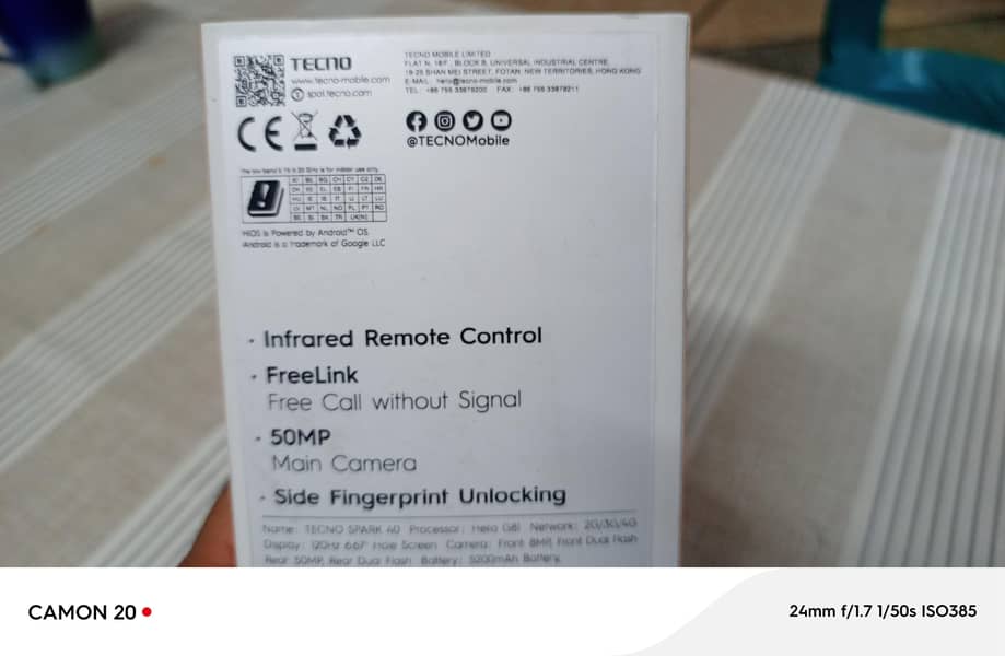 Tecno Other Model 10