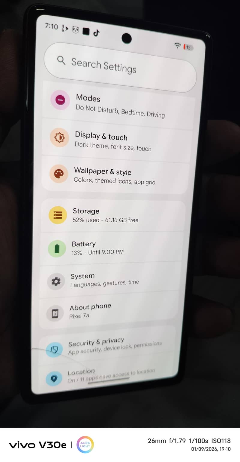 Google pixel 7A PTA approved 3