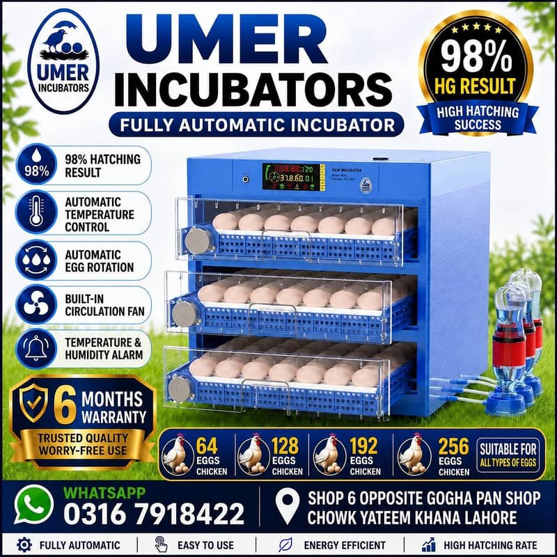 Automatic Egg Incubator | Egg Hatching Machine | Incubator | Brooder 19