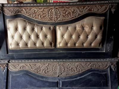 double bed for sale with matres