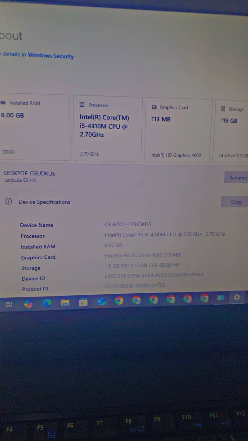 Dell latitude e6440 4