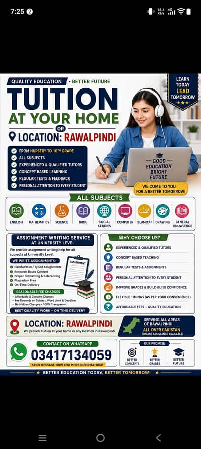 All Subjects | Grade 6-10 | Online Tutor
