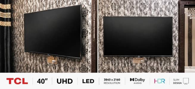 TCL 40-Inch UHD LED TV – For Sale