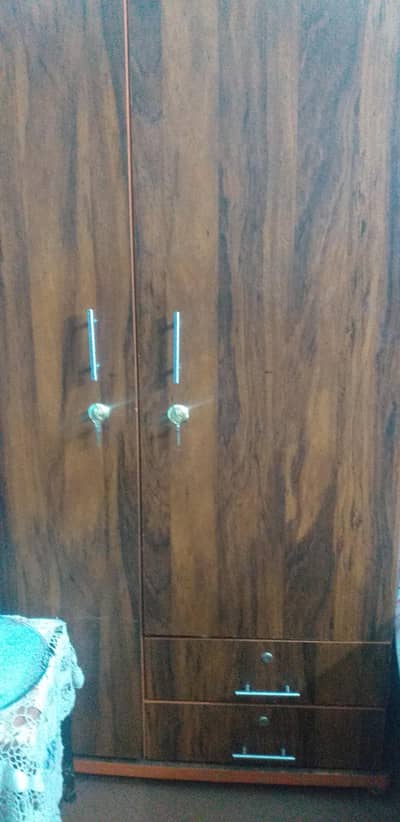 2 door wooden almira