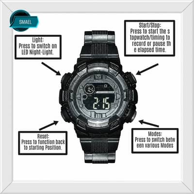 Multifunction Digital Watch