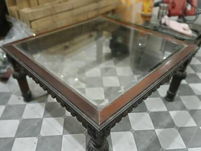 2 Classic Wooden Center Table