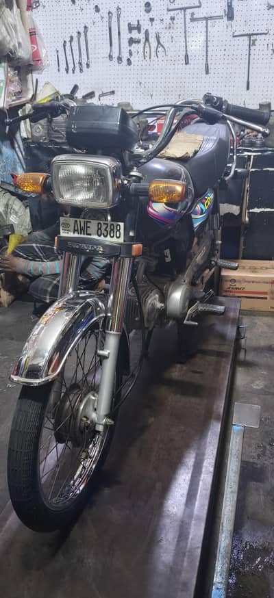 Honda CD 70 - 2024 Model Black Color