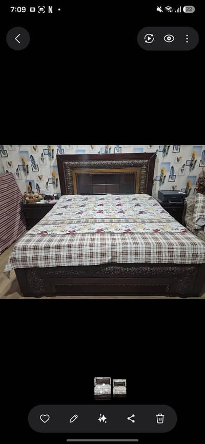 Double bed for sale