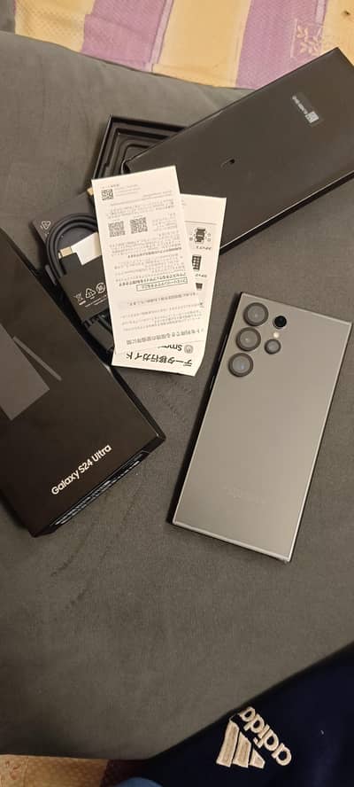 Samsung Glaxy S24 Ultra 12/256 Gb non pta Complete box