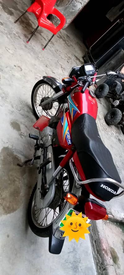 TOTAL GENUINE HONDA CD 70CC ARJENT SEAL