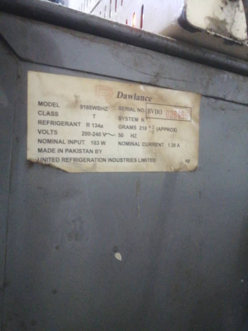 dawlance fridge 1