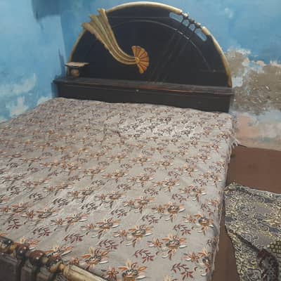Bed and Dressing table