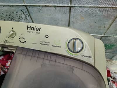 Haier Washing Machine and Dryer