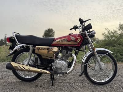CG 125 gold edition
