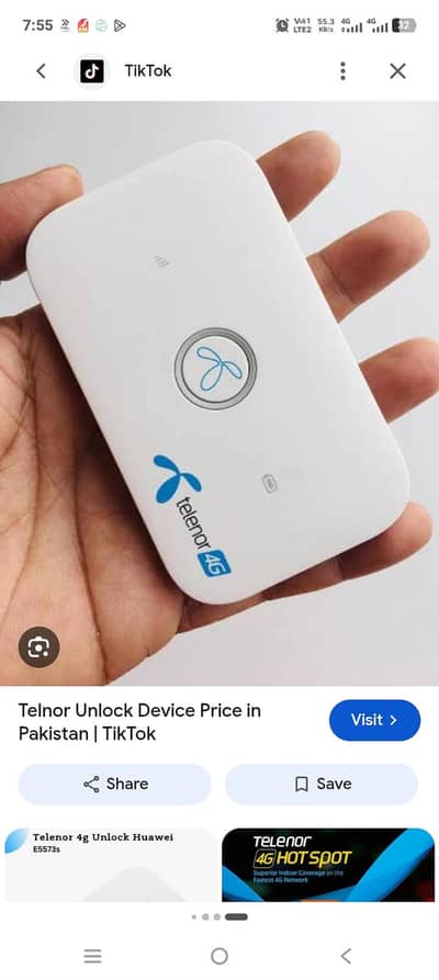 Telenor 4g device