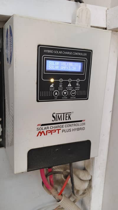 Complete Setup Trion UPS Simtek MPPT
