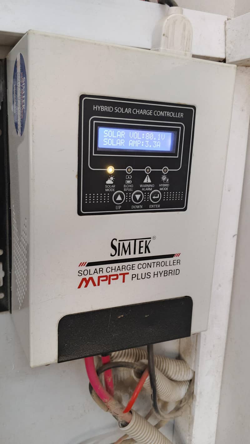 Complete Setup Trion UPS Simtek MPPT 0