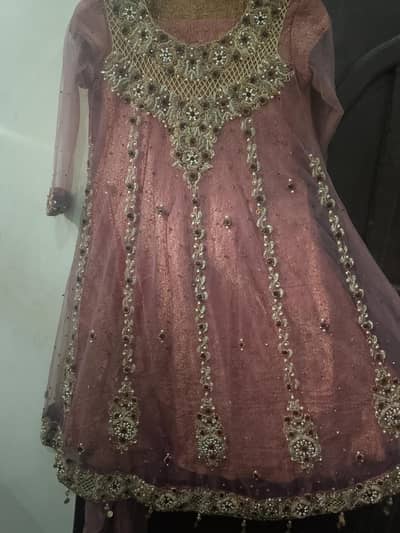 party wear frock 2 times used yousaf outfits (porana qilla Rawalpindi)
