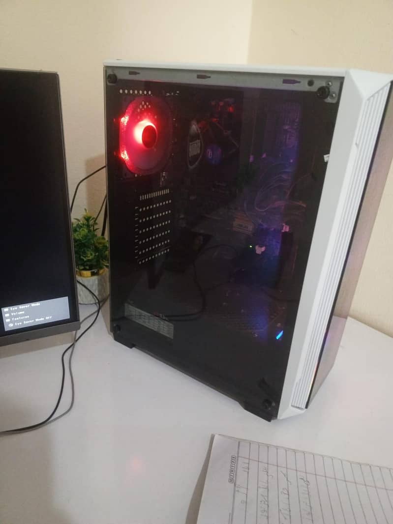 intel PC Glass casing 2