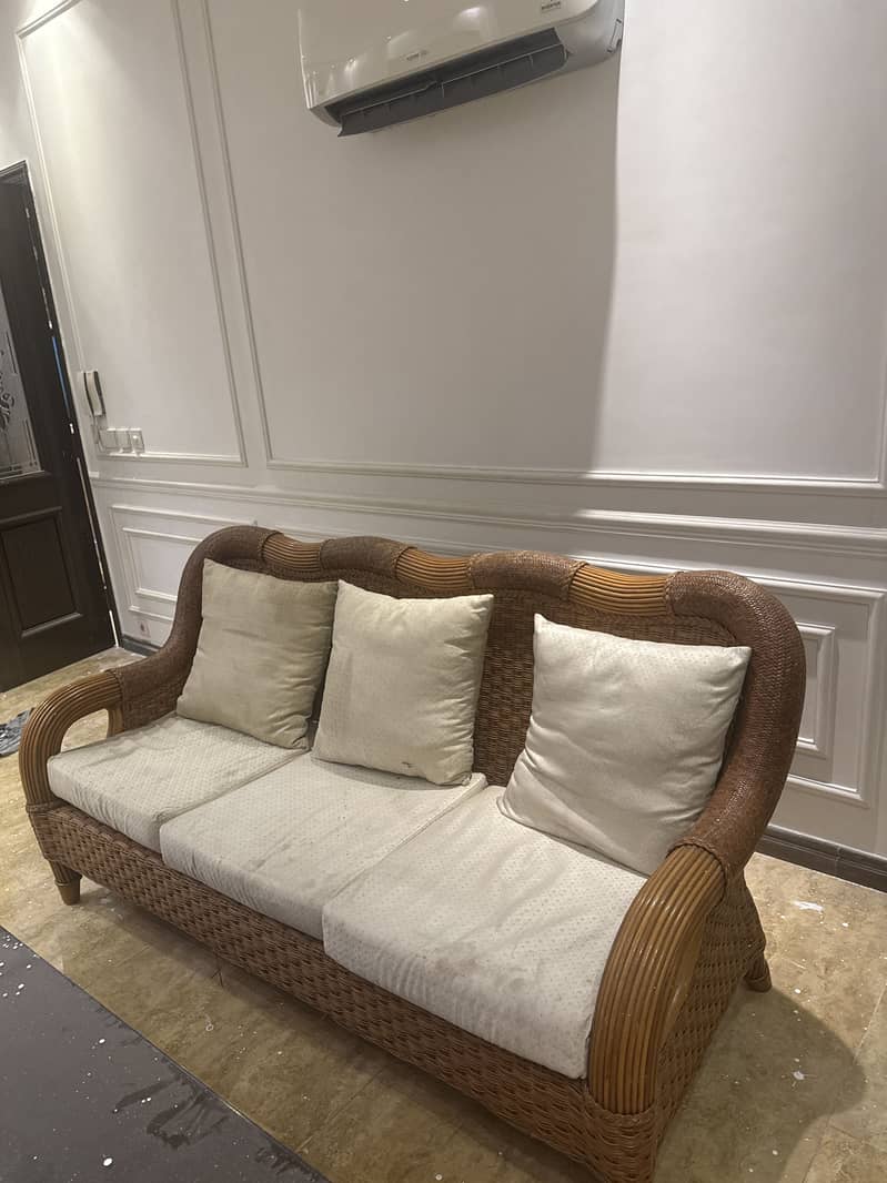 Bamboo sofa 1