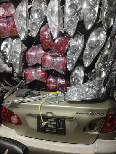 Corolla all body parts available janyan japni parts