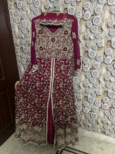  Beautiful Bridal Maxi Gown – Hand Made & Heavily Embroidered 
