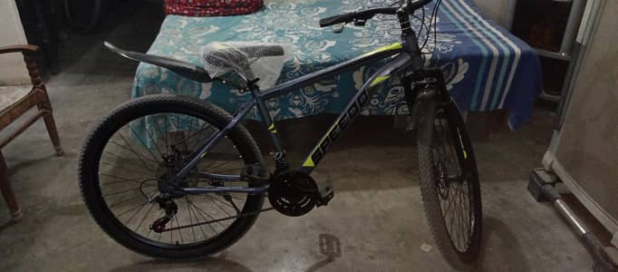 new imported geared and front jump mountain cycle