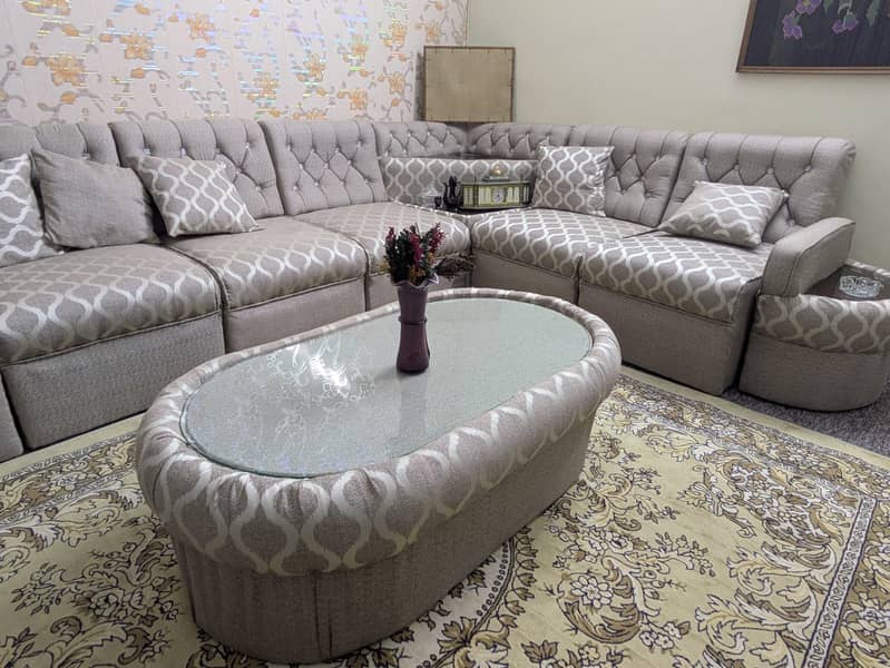 Corner 7 seat Sofa 1
