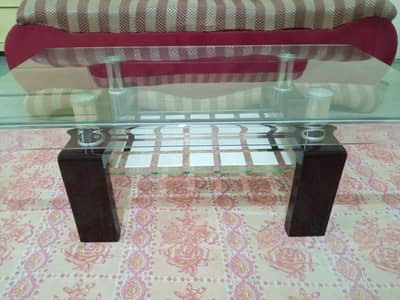 BRAND NEW LUXURY GLASS CENTER TABLE | STYLISH MODERN DESIGN | MUST BUY
