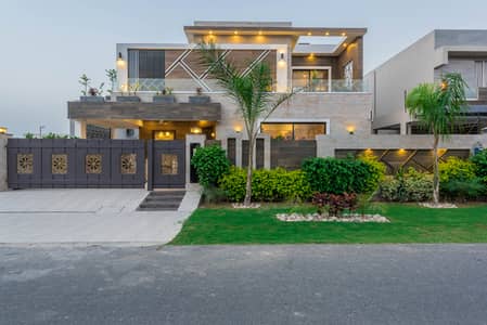 D H A Lahore 1 Kanal Brand New Mazher Munir Design House With 100% Original Pictures Available For Rent
