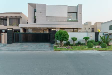 DHA Lahore 1 Kanal Brand New Mazher Munir Design House With Full Basement And Swimming Pool With 100% Original Pictures  Available For Rent