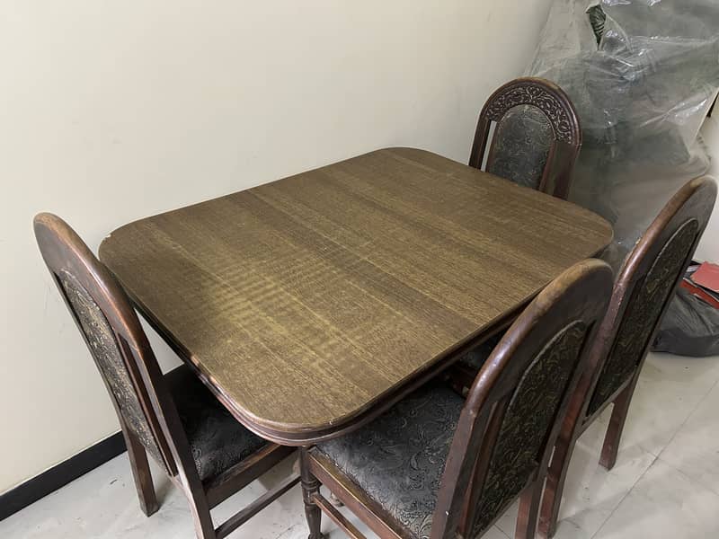 Dinning table (شیشم) 1