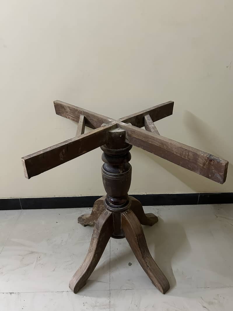 Dinning table (شیشم) 4