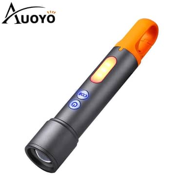 Rechargeable LED Flashlight / High Power Touch Light – USB Charging