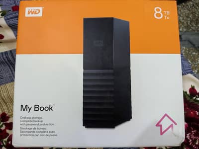 WD My Book 8 TB External Hard Drive
