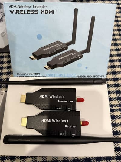 Wireless hdmi transmitter and receiver