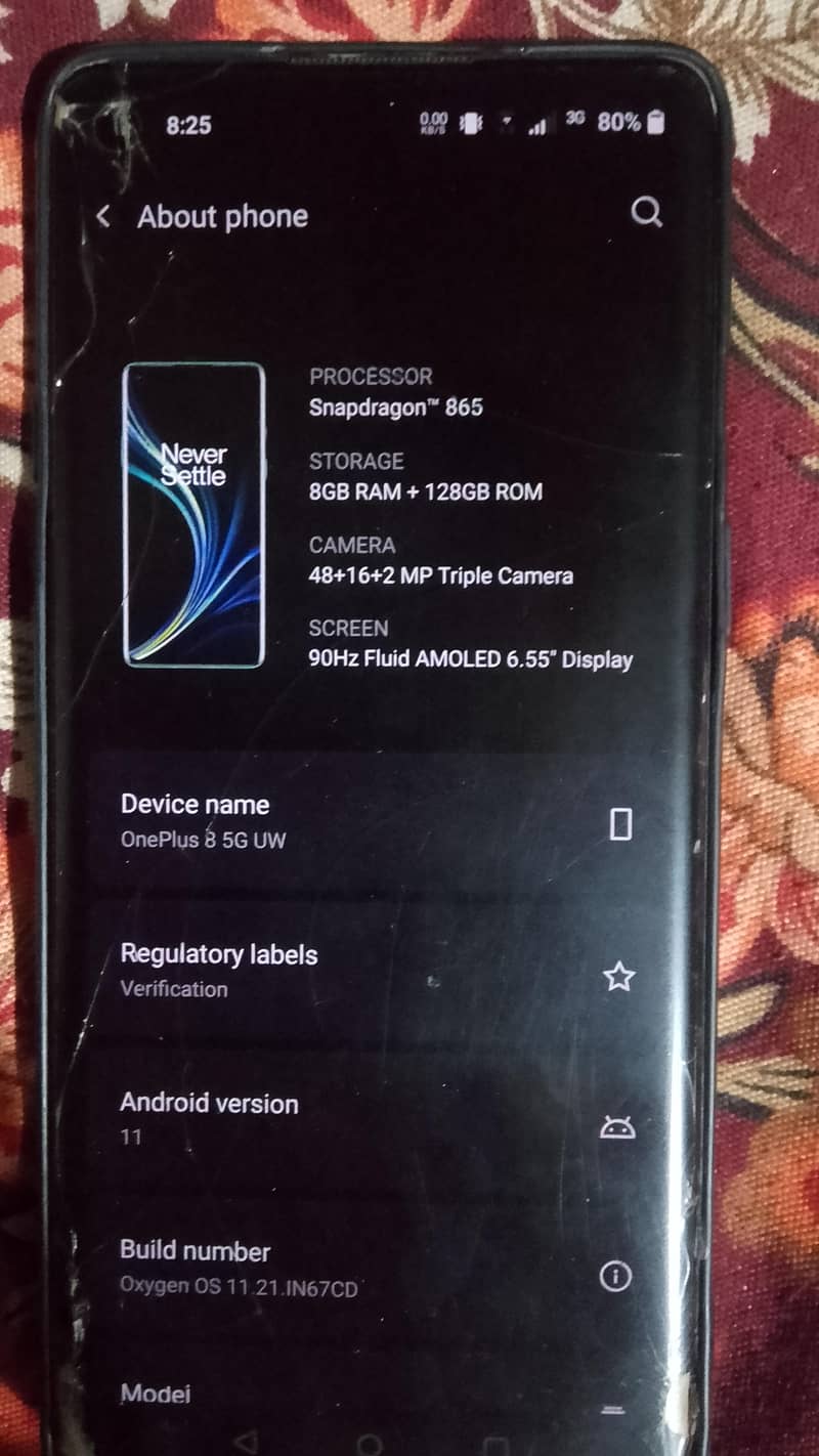 One Plus 8 6