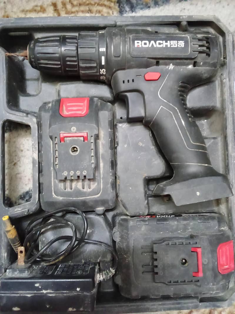 Cordless drill machine 1