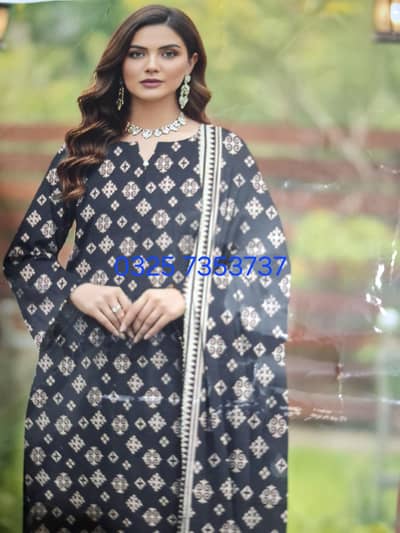 viscos 3 pc ladies unstiched