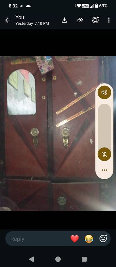 iron almari 2 door 15000