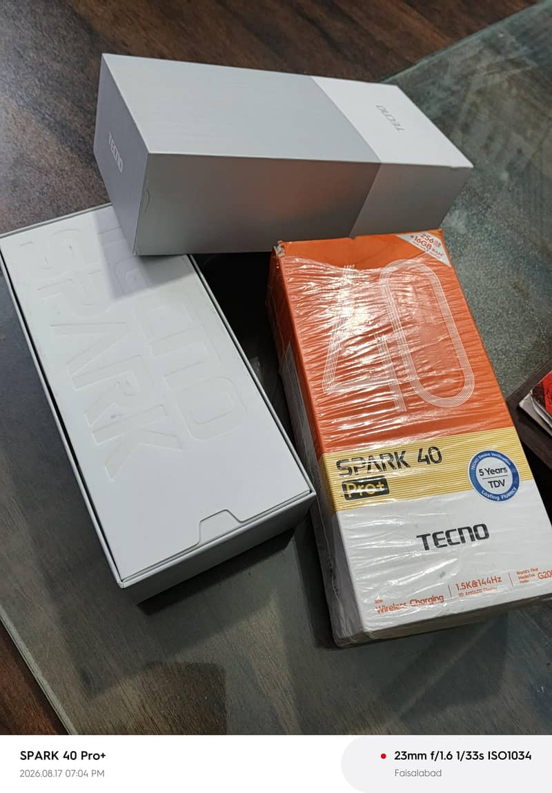 Tecno Spark 40 pro plus 5