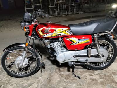 Honda CG 125 documents clear