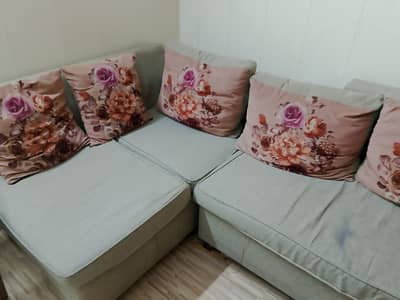 L shaped sofa