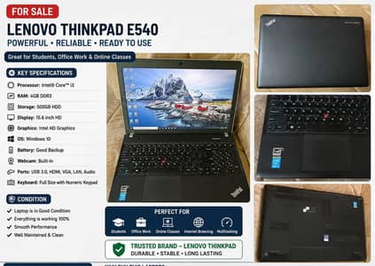 Lenovo ThinkPad E540 Core i3