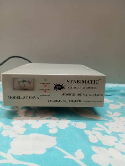 STABLIZER STABIMATIC SERVO MODEL SF 500 VR