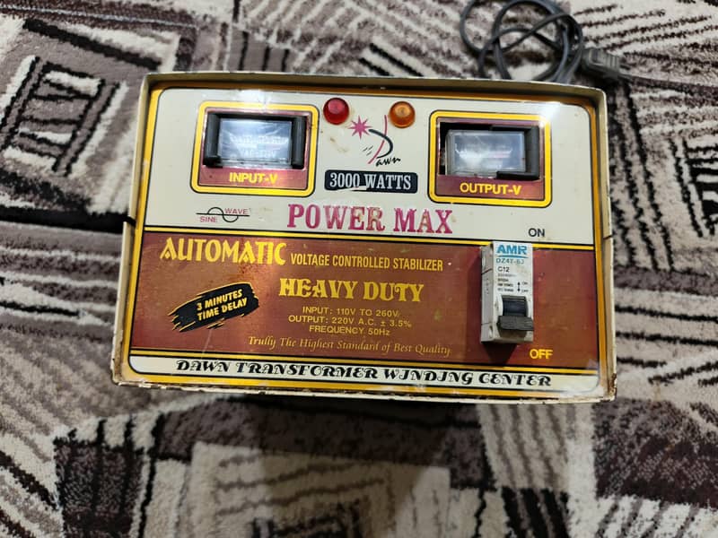 Stabilizer 3000 Watts 2