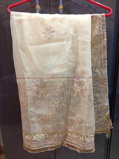 mesori organza and silk fabric
