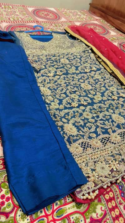 Women suit 3 pc silk suit organza