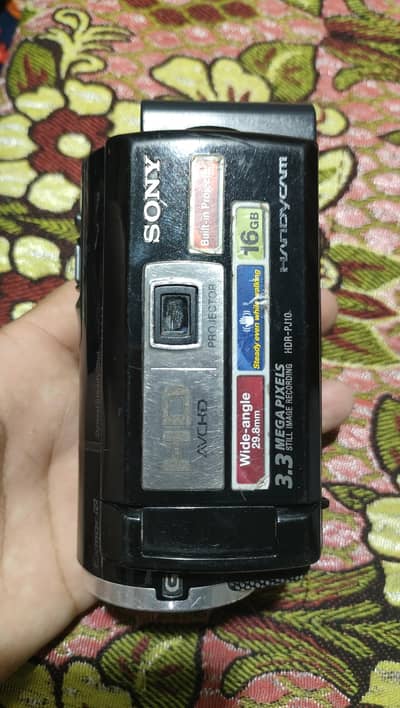 Sony handycam HDR PJ10
